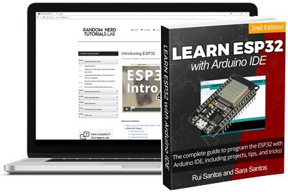 Learn ESP32 with Arduino IDE 2nd Edition Rui Santos and Sara Santos eBook video course