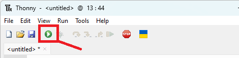 Testing the Code Script Thonny IDE
